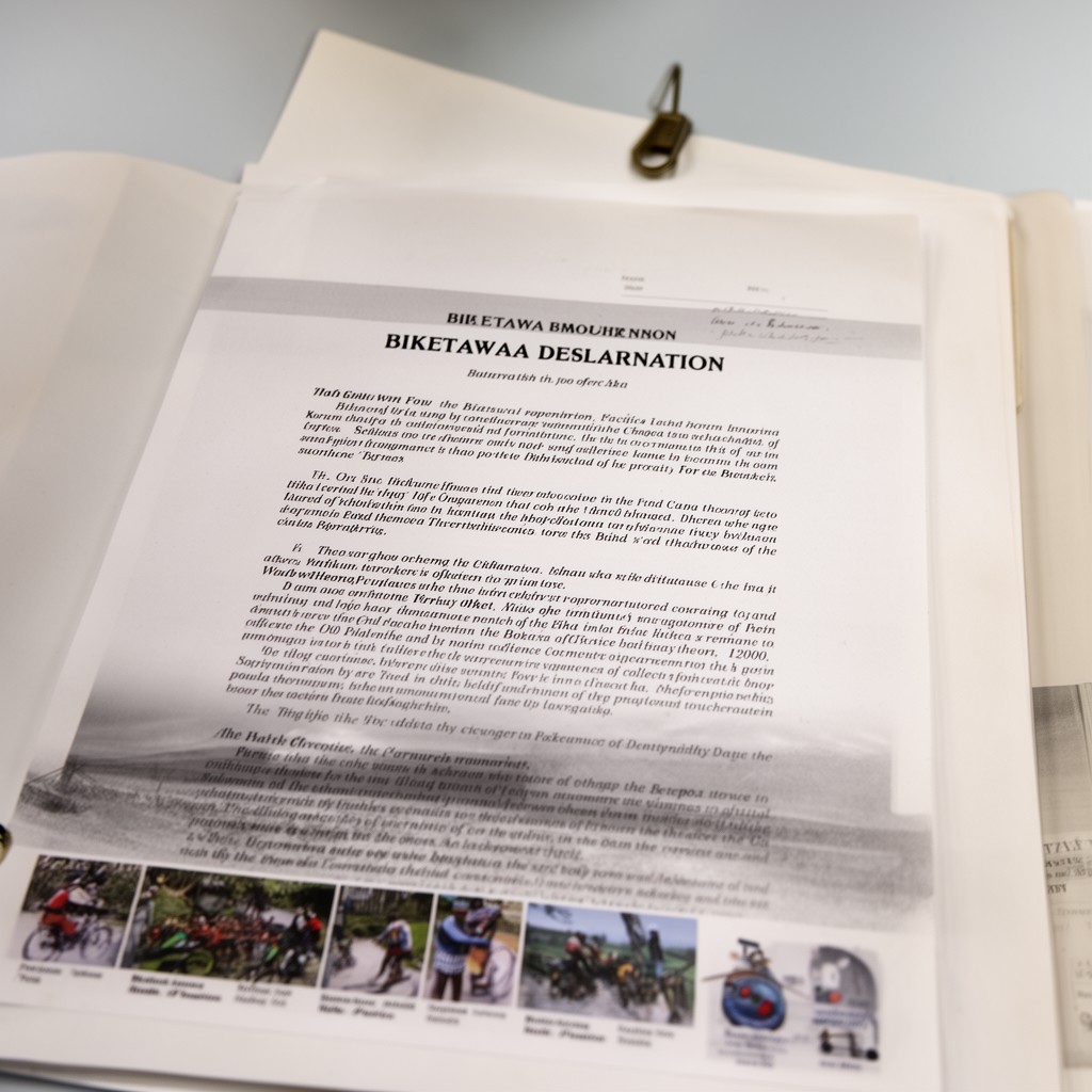 AI-generated illustration of Biketawa Declaration