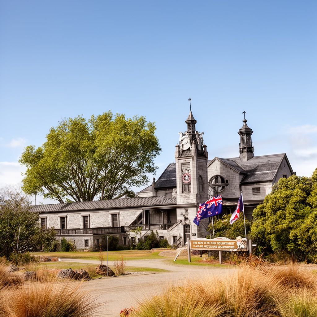AI-generated illustration of New Zealand government
