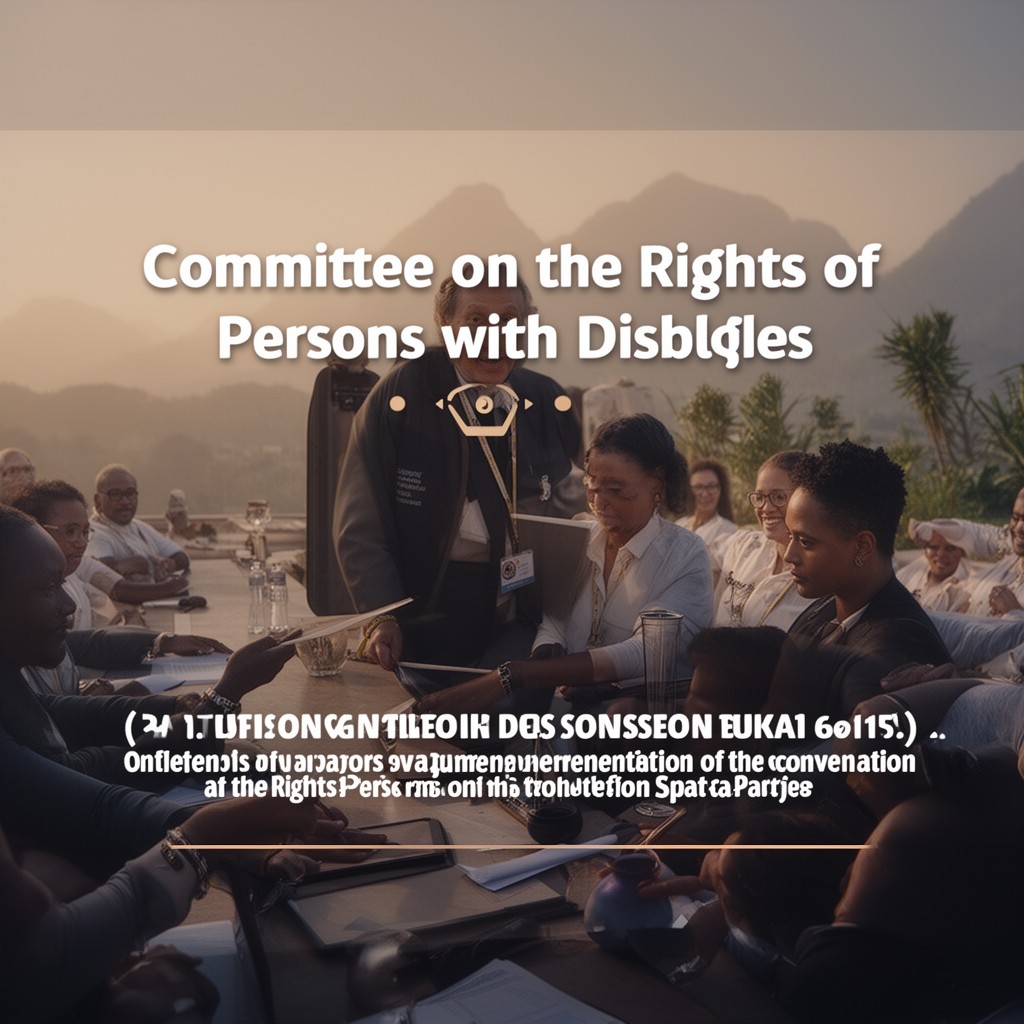 AI-generated illustration of Committee on the Rights of Persons with Disabilities