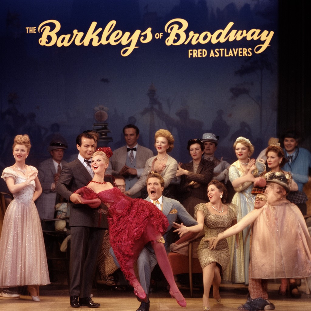 AI-generated illustration of The Barkleys of Broadway