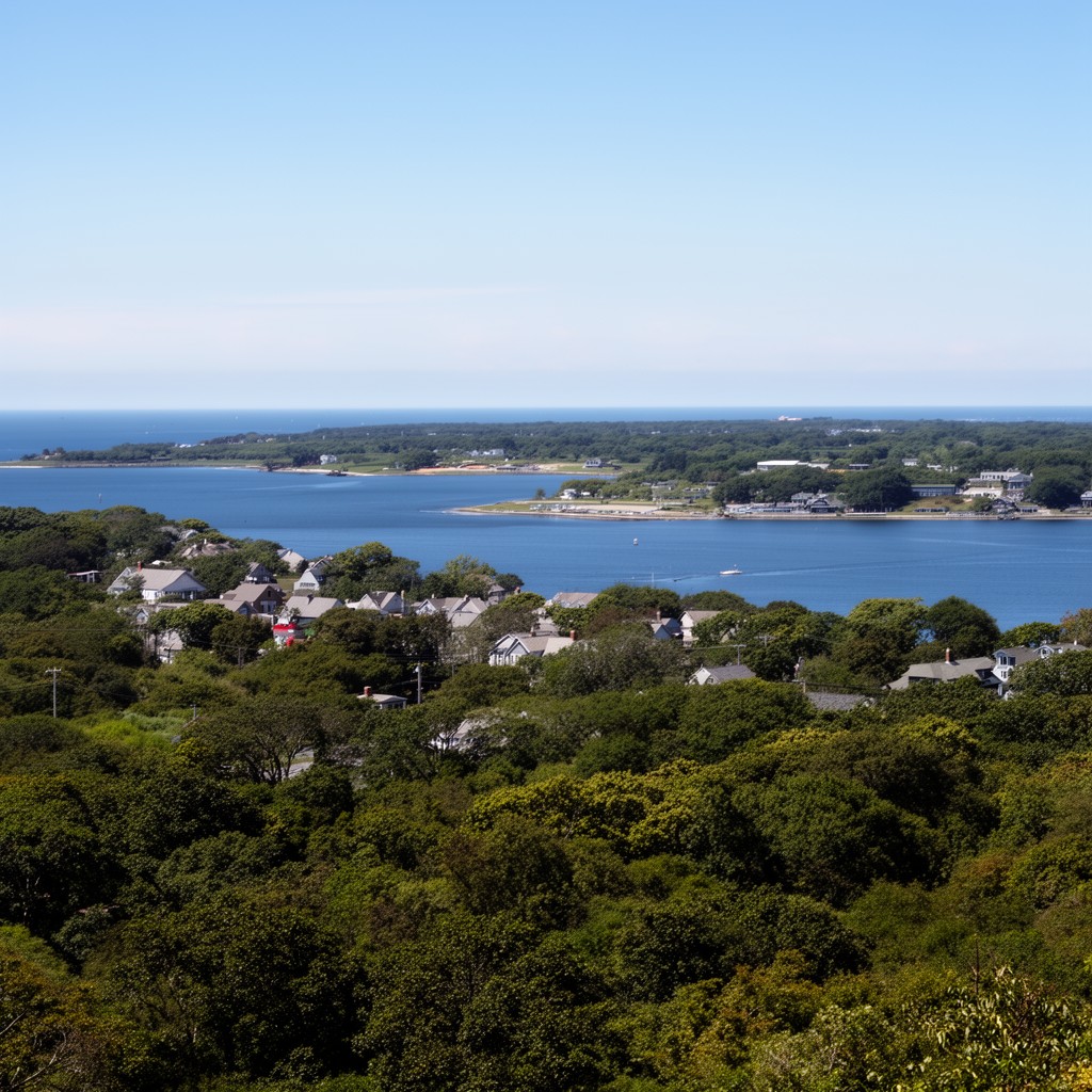 AI-generated illustration of Martha's Vineyard
