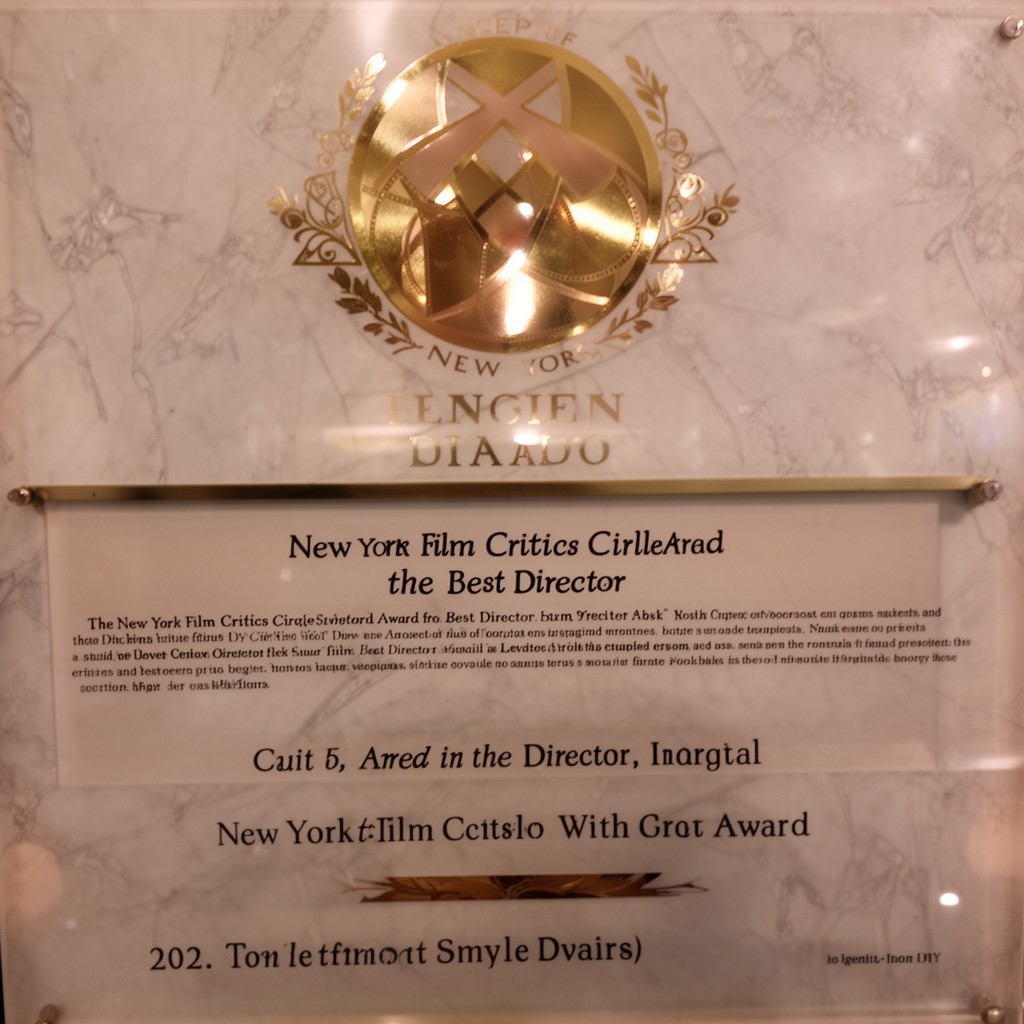 AI-generated illustration of New York Film Critics Circle Award for Best Director