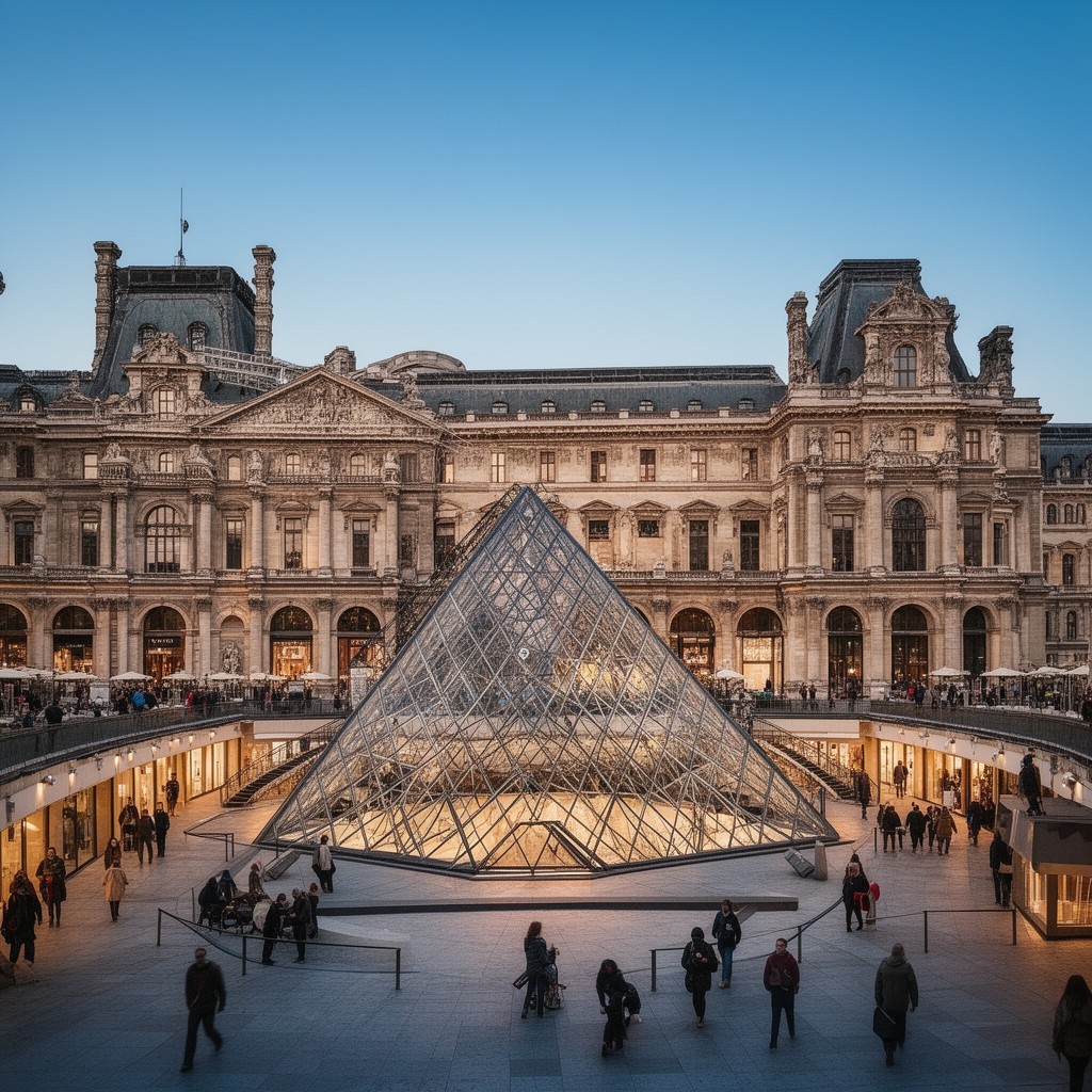 AI-generated illustration of Carrousel du Louvre
