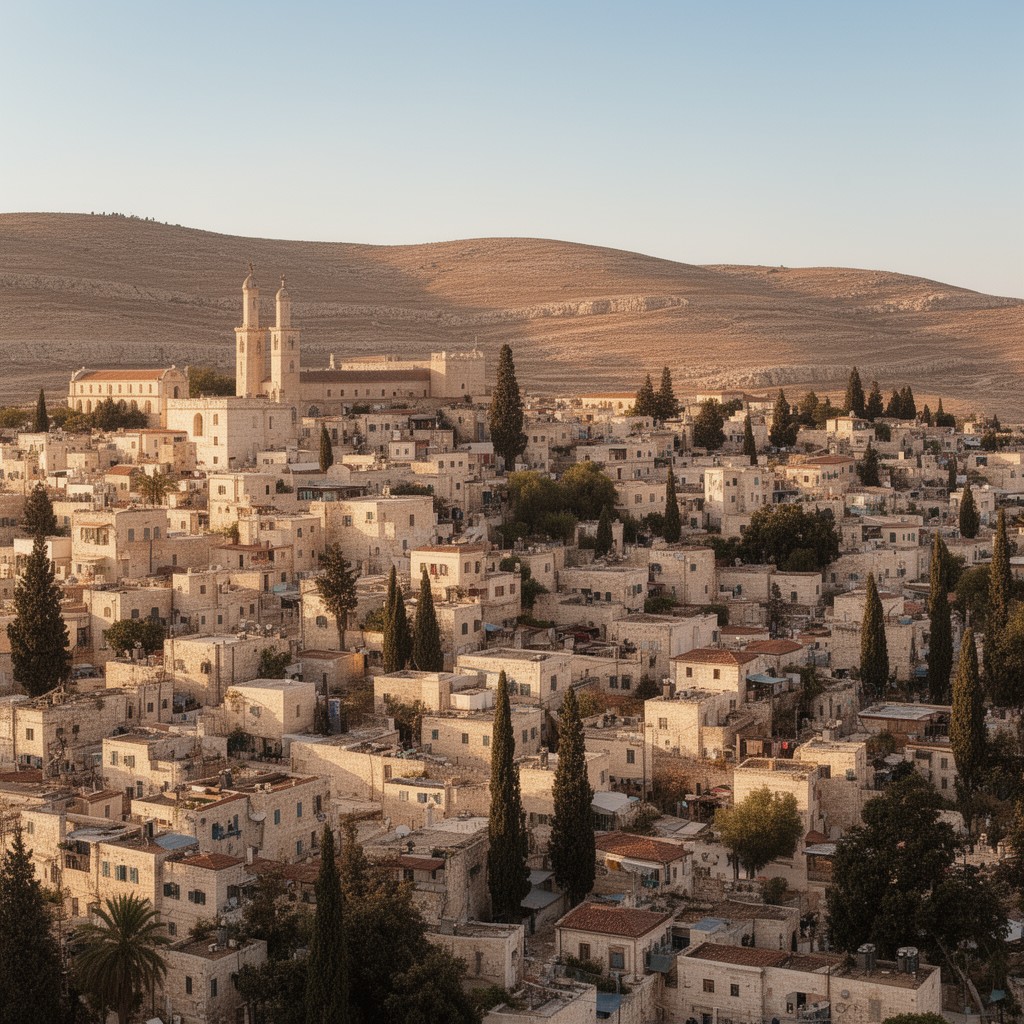 AI-generated illustration of Nazareth