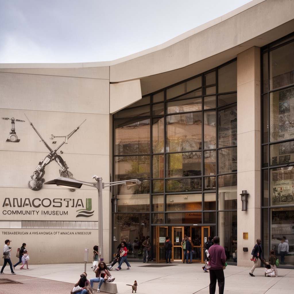 AI-generated illustration of Anacostia Community Museum