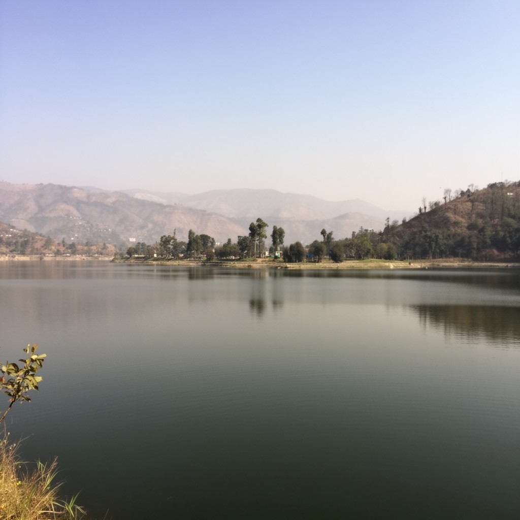 AI-generated illustration of Simly Lake