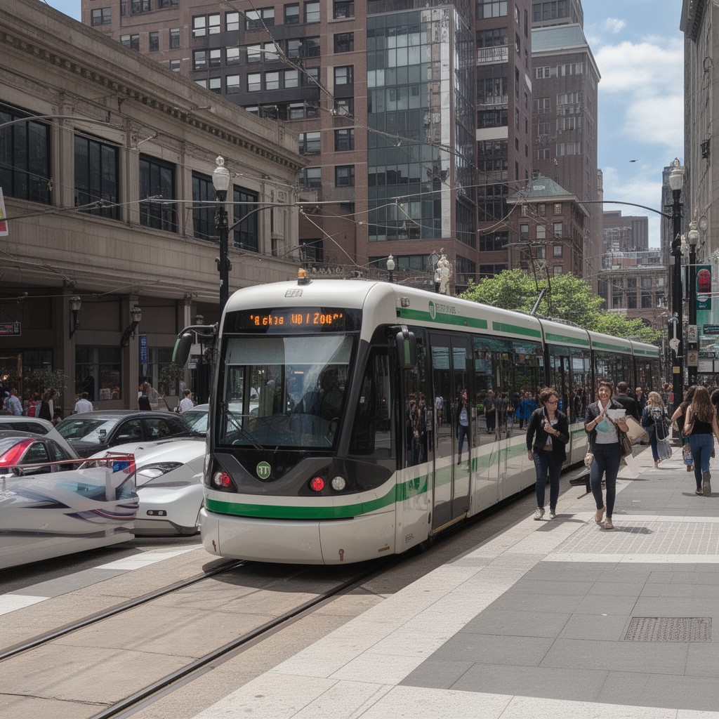 AI-generated illustration of Green Line