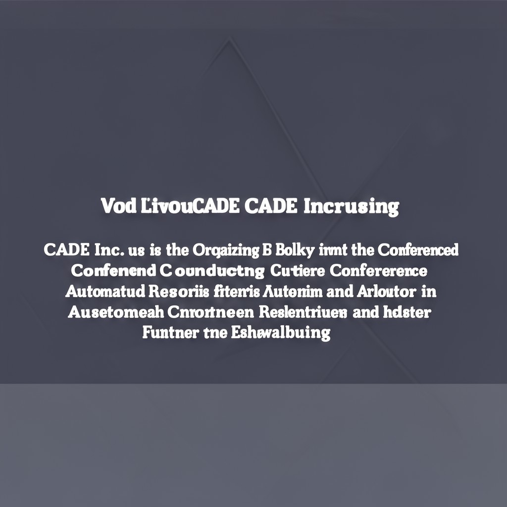 AI-generated illustration of CADE Inc.