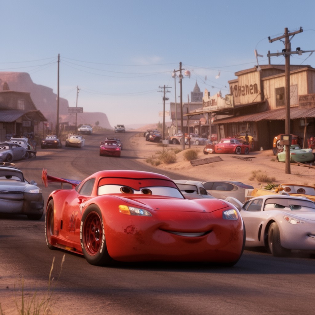AI-generated illustration of Cars