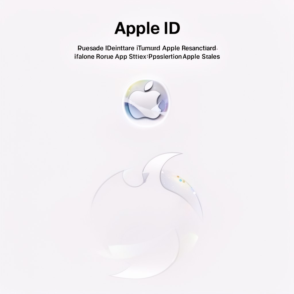 AI-generated illustration of Apple ID