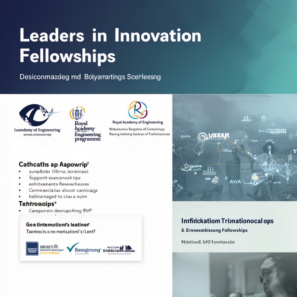 AI-generated illustration of Leaders in Innovation Fellowships