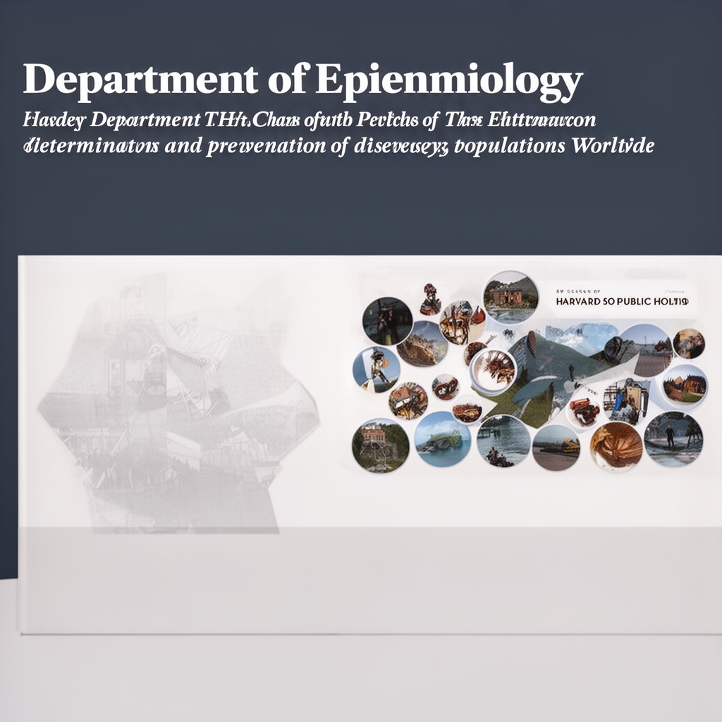 AI-generated illustration of Department of Epidemiology, Harvard T.H. Chan School of Public Health