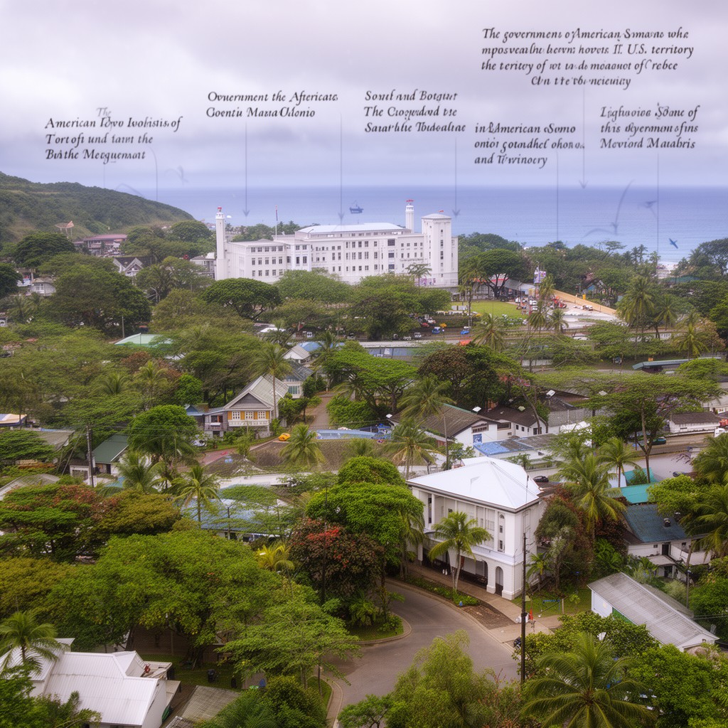 AI-generated illustration of government of American Samoa