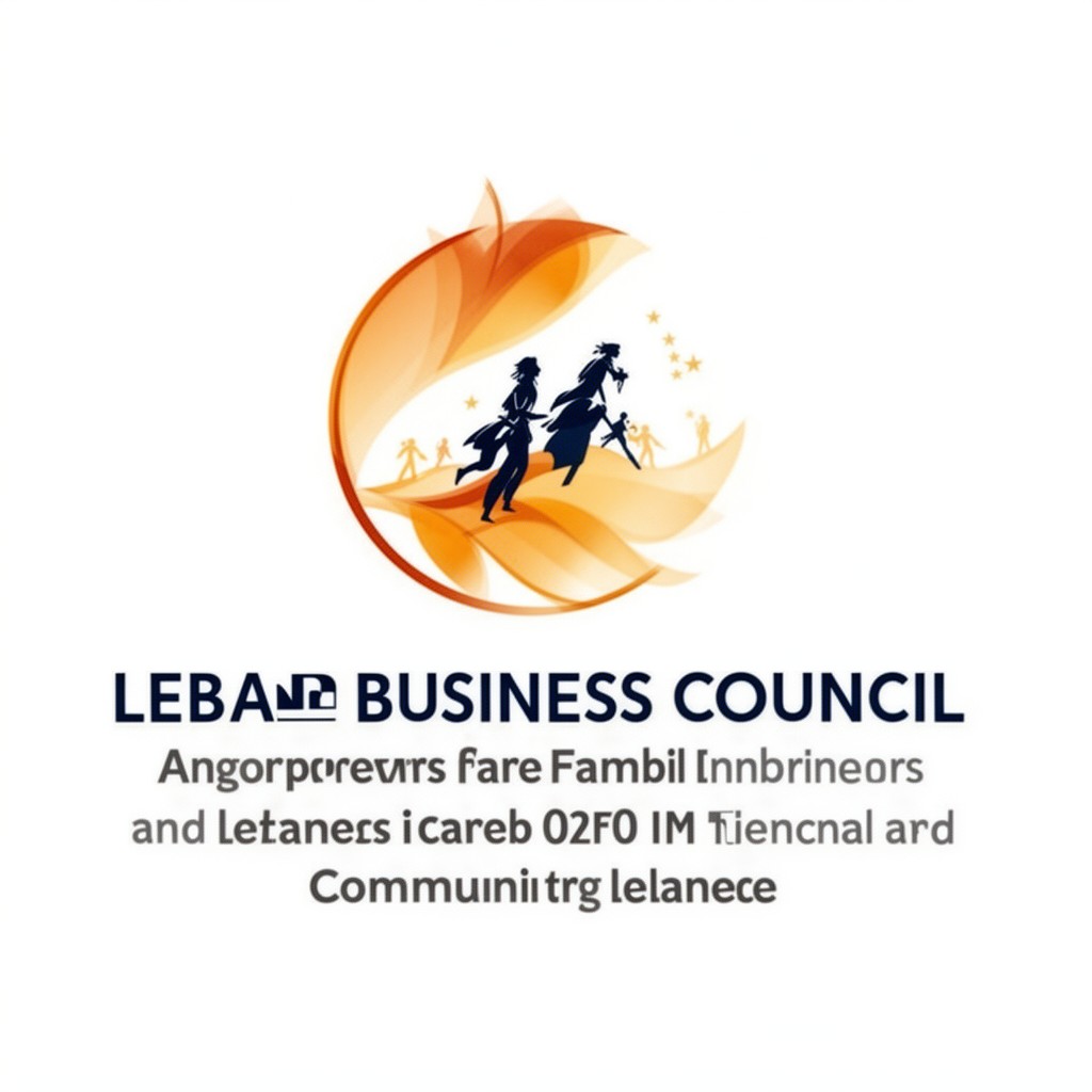 AI-generated illustration of Lebanese business council