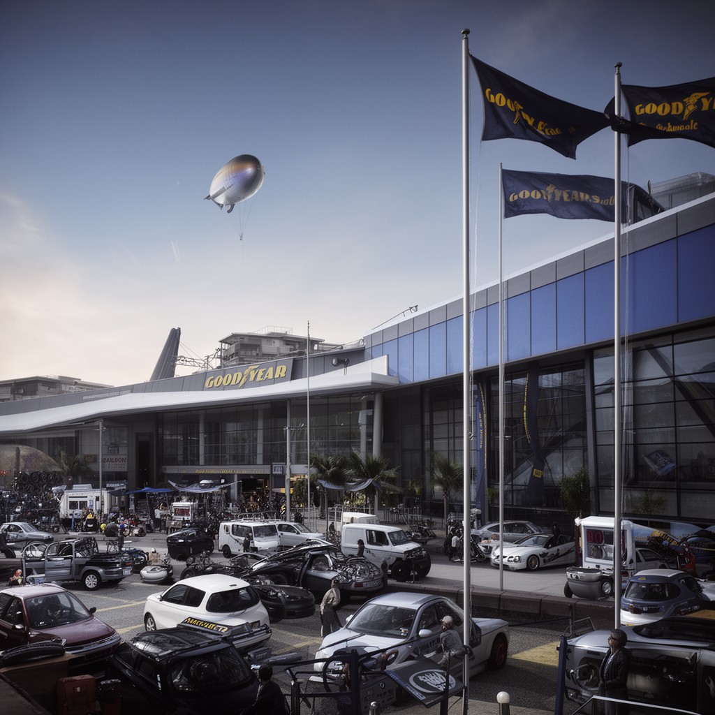 AI-generated illustration of Goodyear Tire & Rubber Company