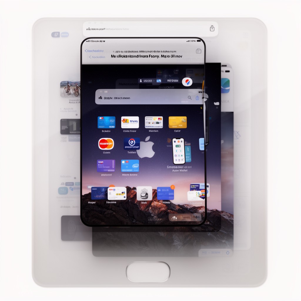 AI-generated illustration of Apple Wallet