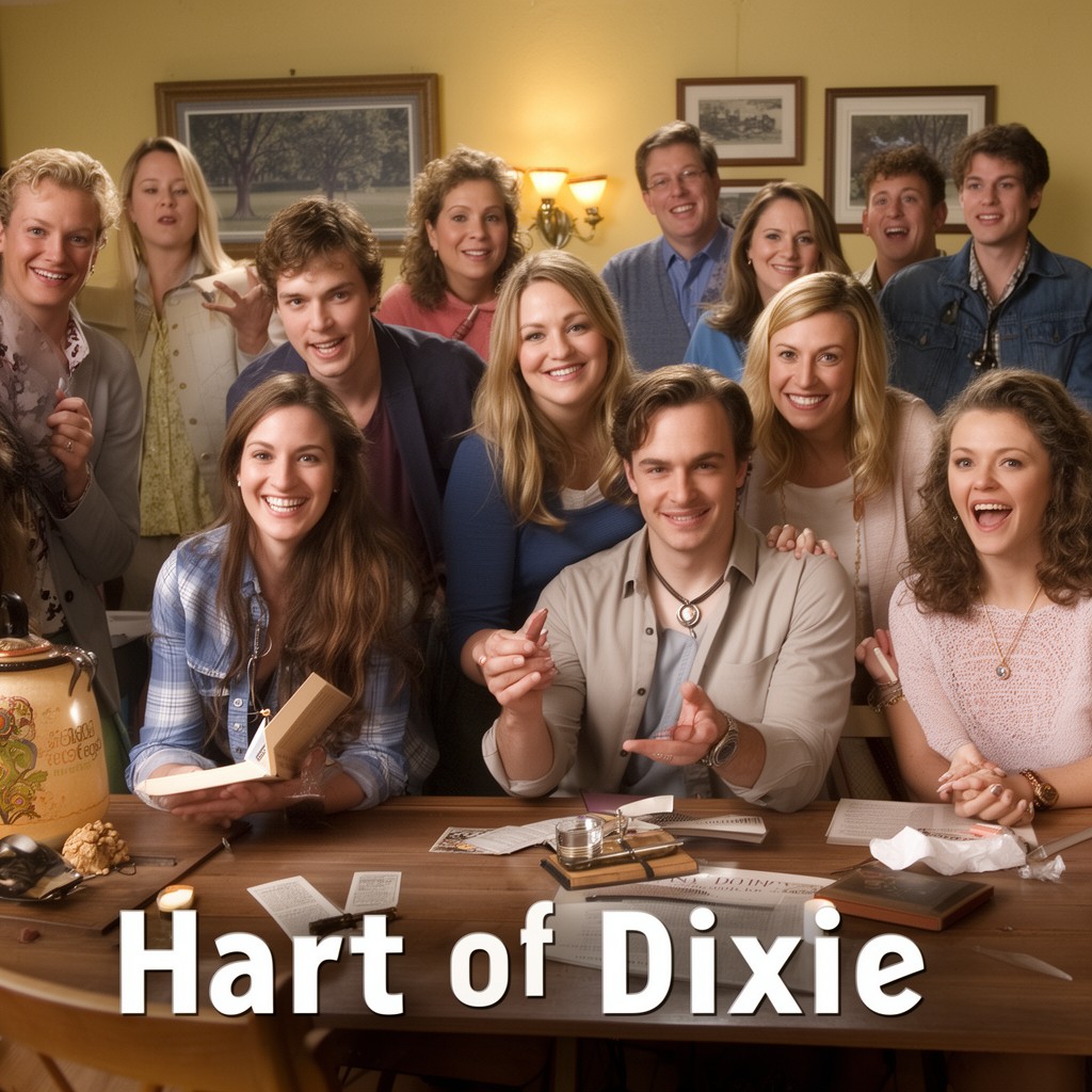 AI-generated illustration of Hart of Dixie