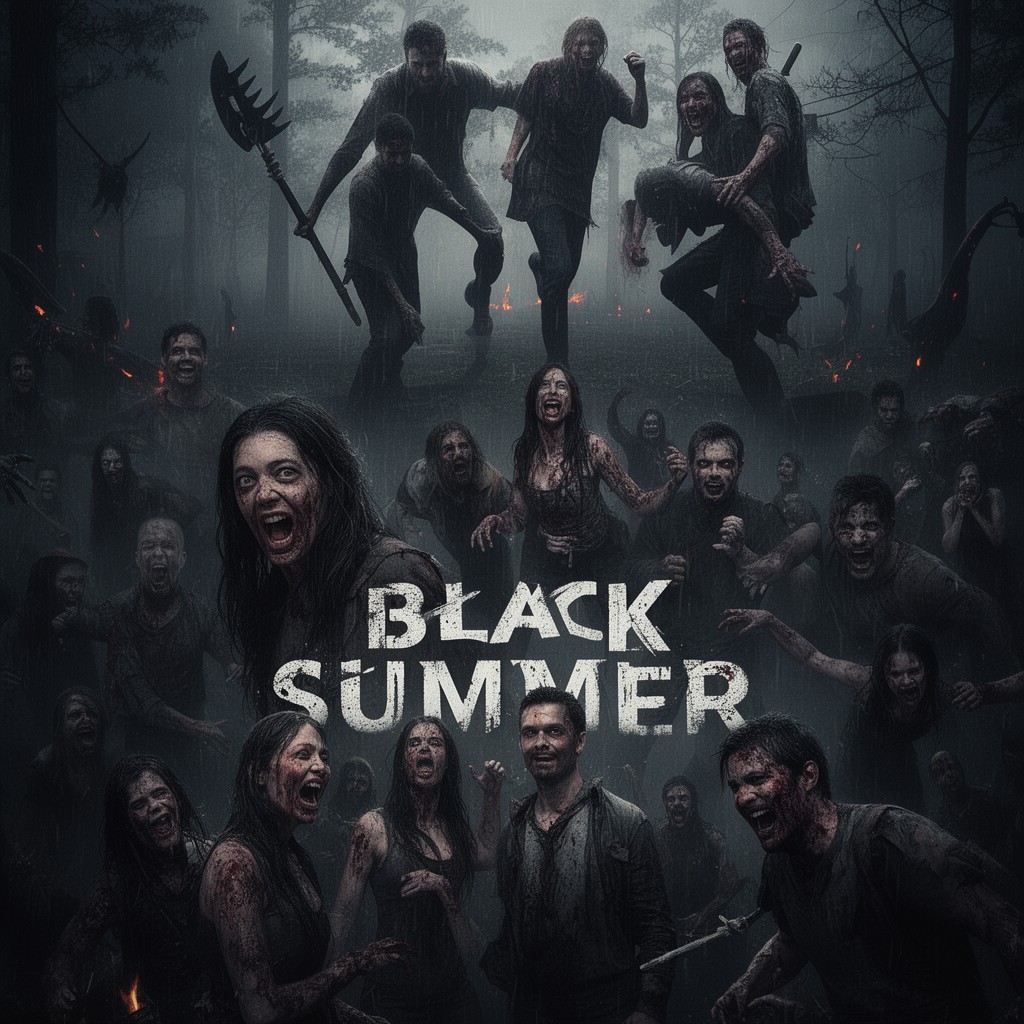 AI-generated illustration of Black Summer