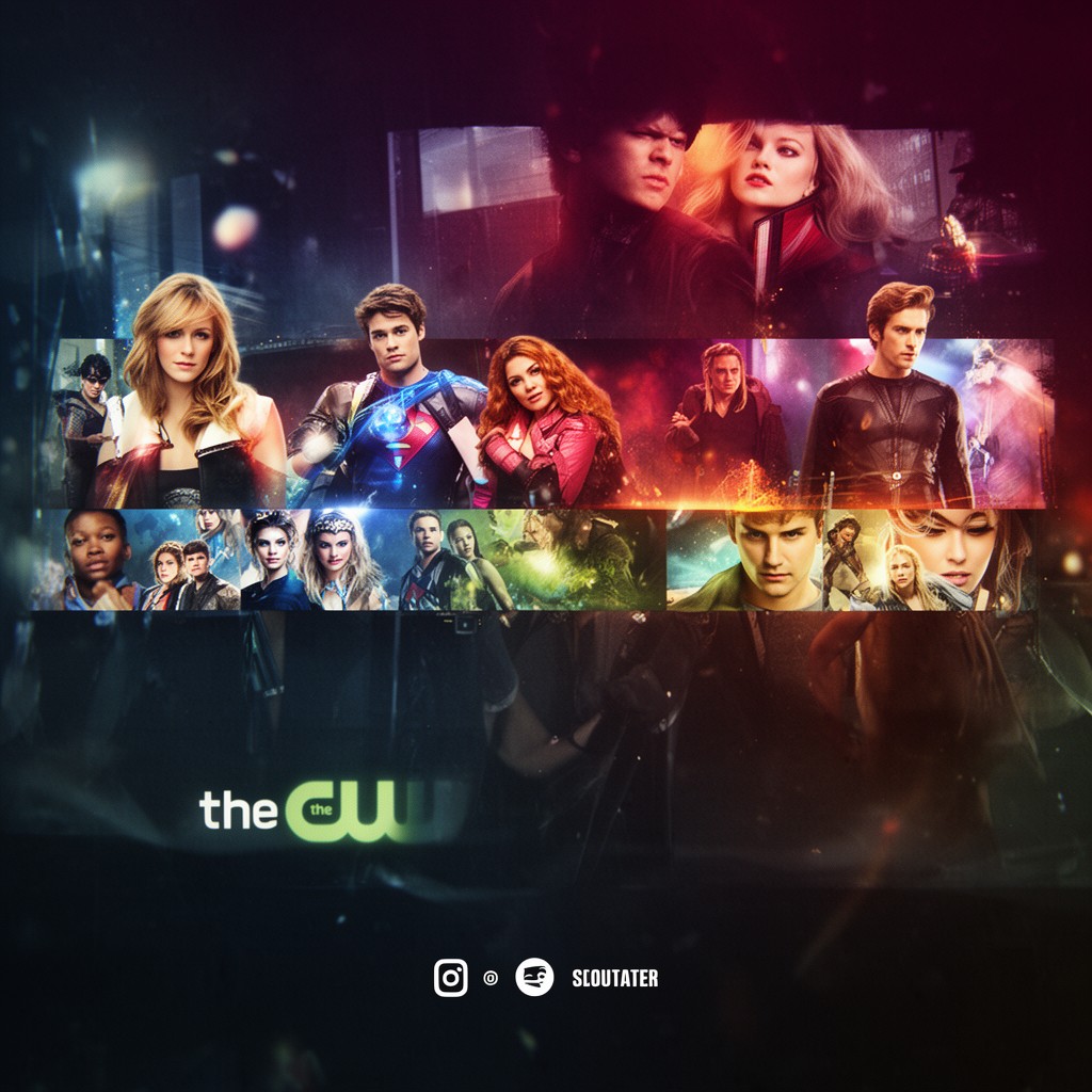 AI-generated illustration of The CW