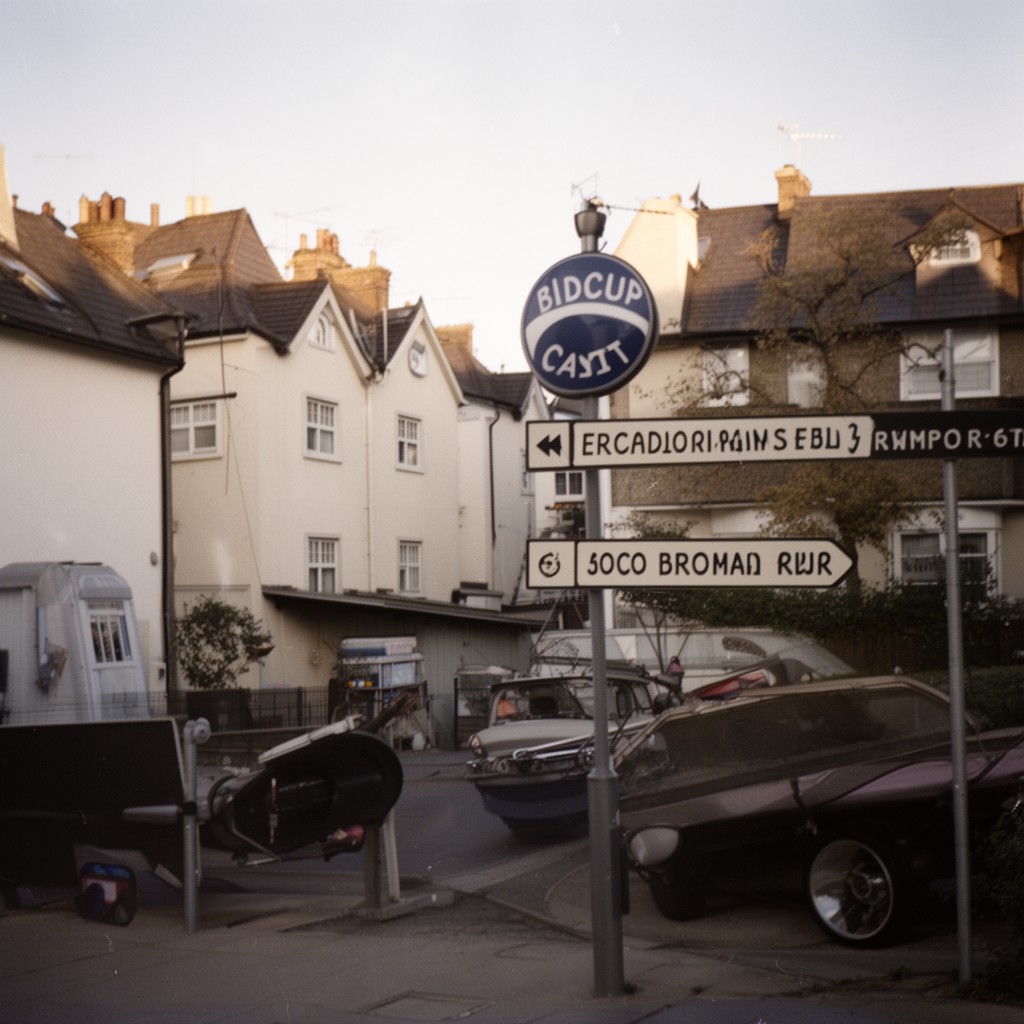 AI-generated illustration of Sidcup (part)