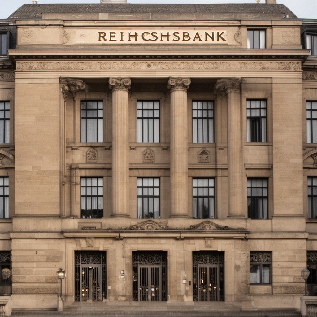 AI-generated illustration of Reichsbank