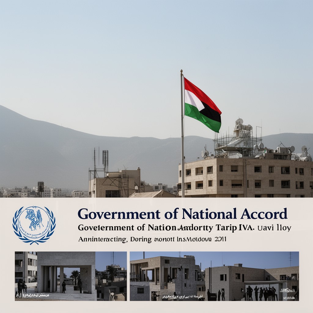 AI-generated illustration of Government of National Accord