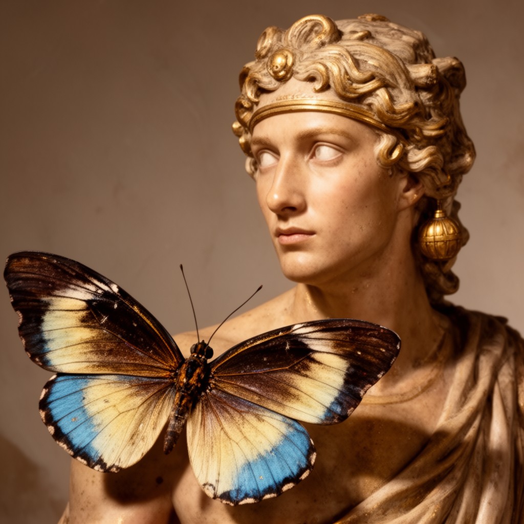 AI-generated illustration of Battus I of Cyrene