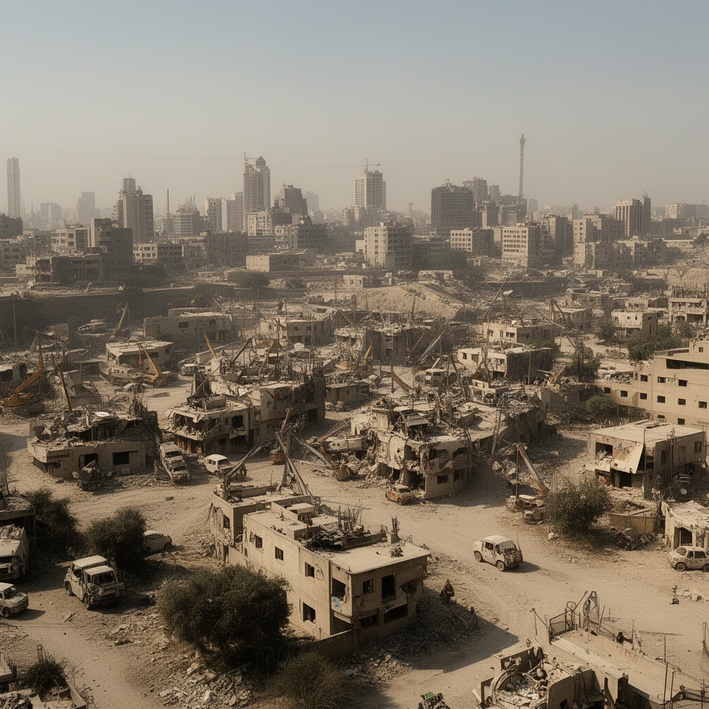 AI-generated illustration of Global War on Terrorism