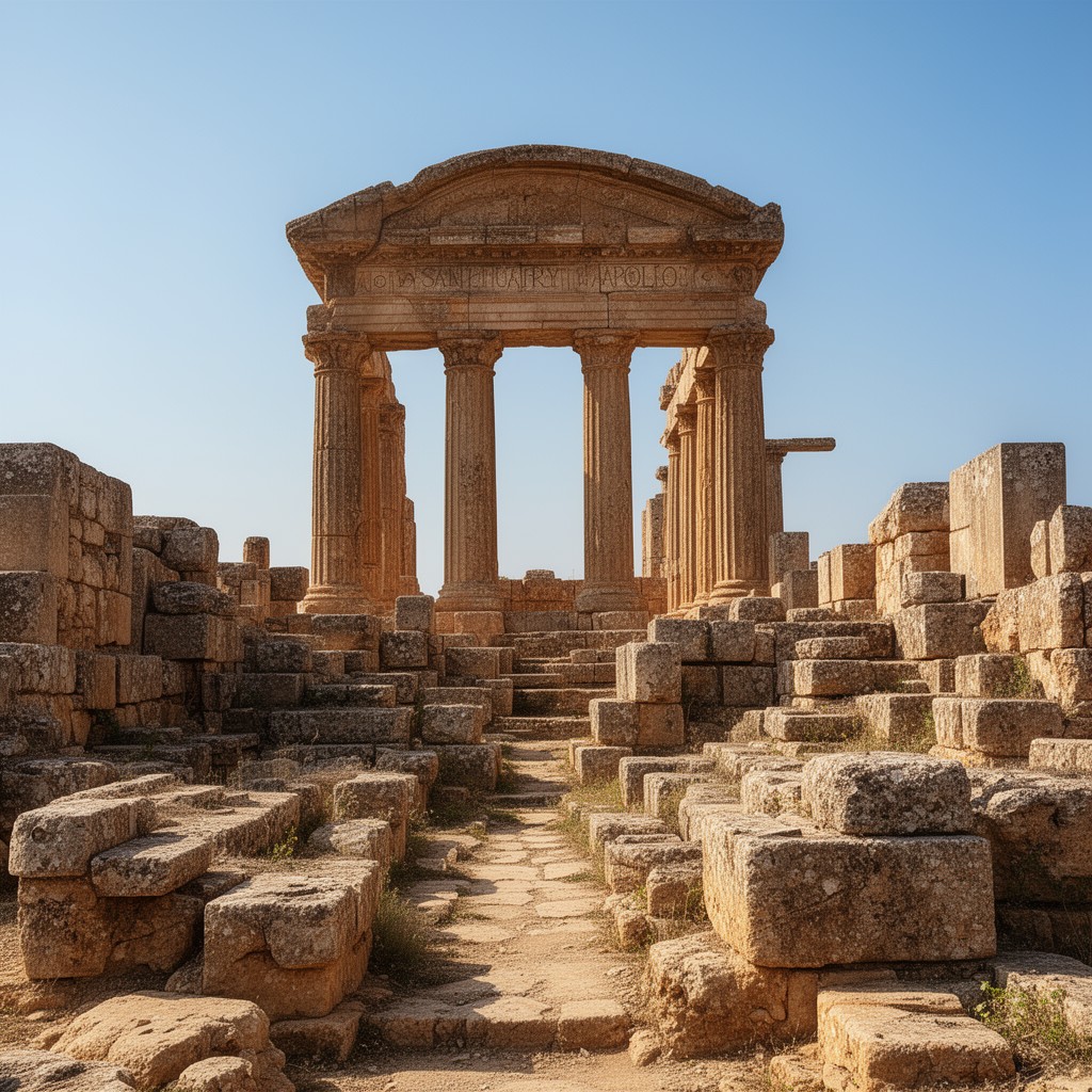 AI-generated illustration of Sanctuary of Apollo