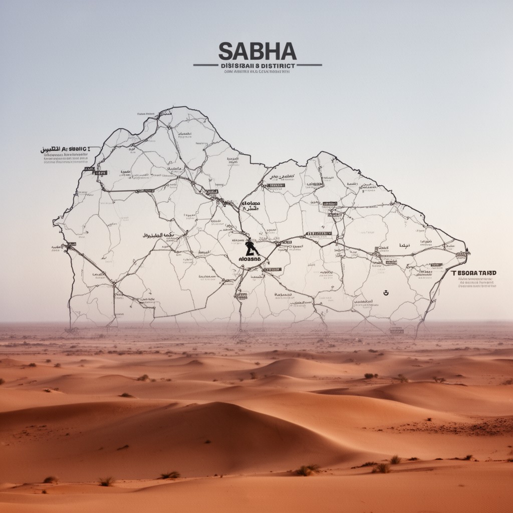 AI-generated illustration of Sabha District
