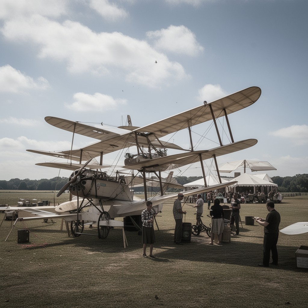 AI-generated illustration of Sopwith Aviation Company
