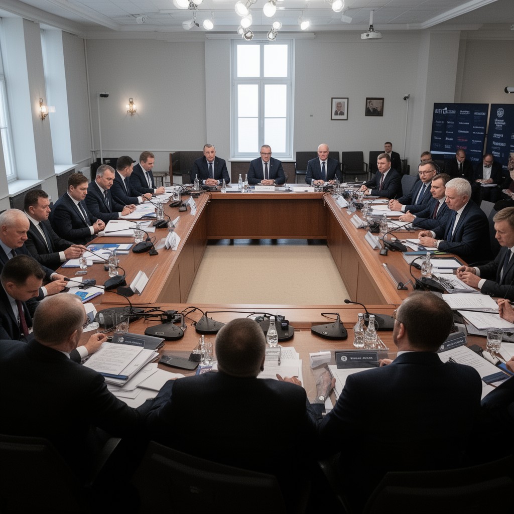 AI-generated illustration of Council of National Security (when convened)