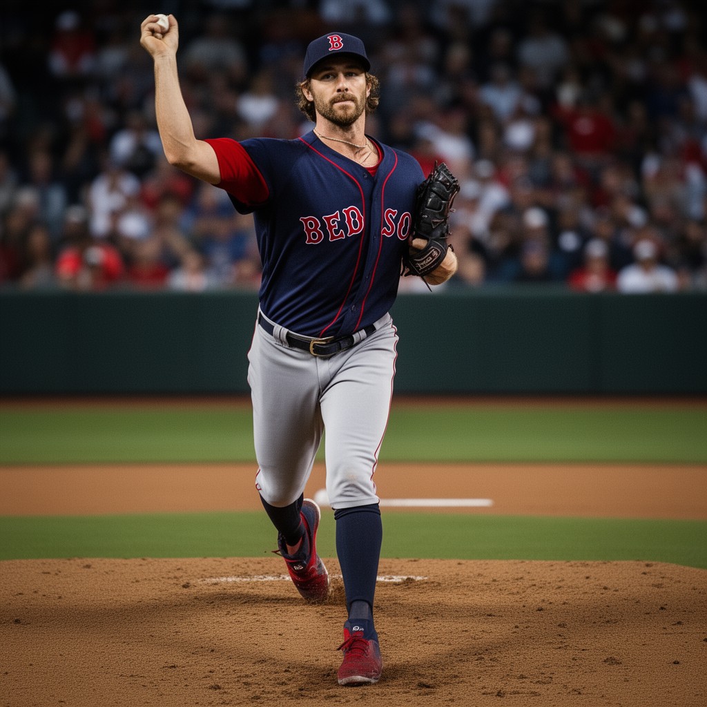 AI-generated illustration of Chris Sale