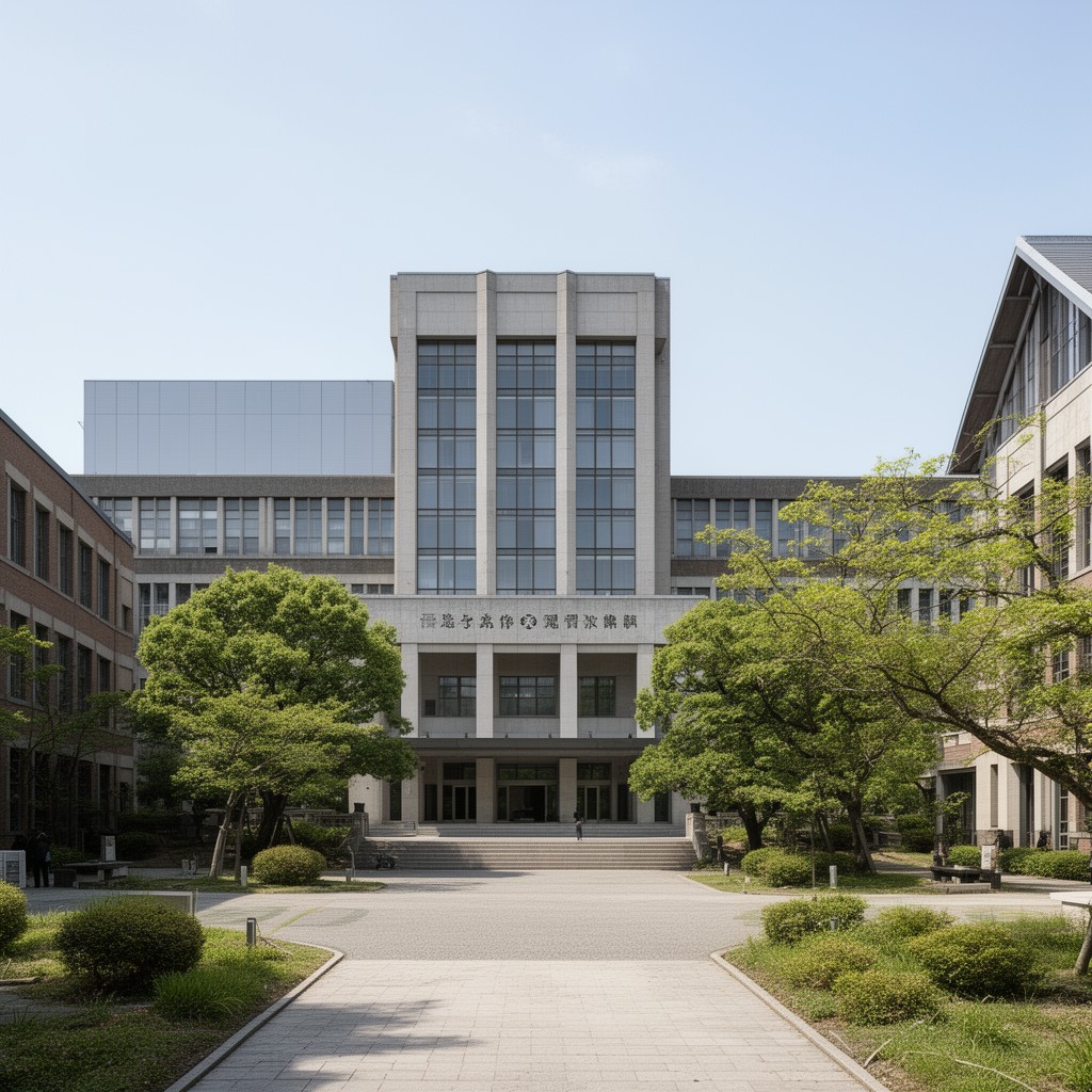 AI-generated illustration of Uji Campus