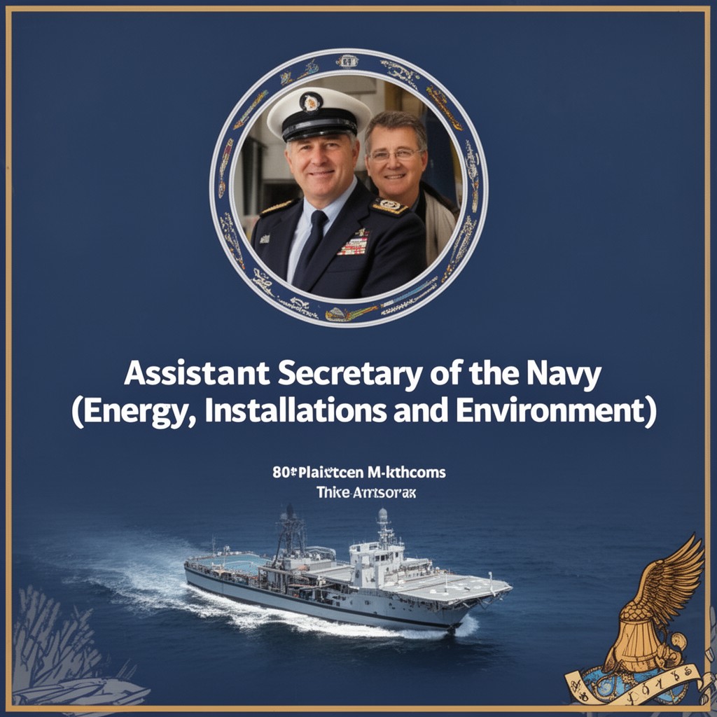 AI-generated illustration of Assistant Secretary of the Navy (Energy, Installations and Environment)