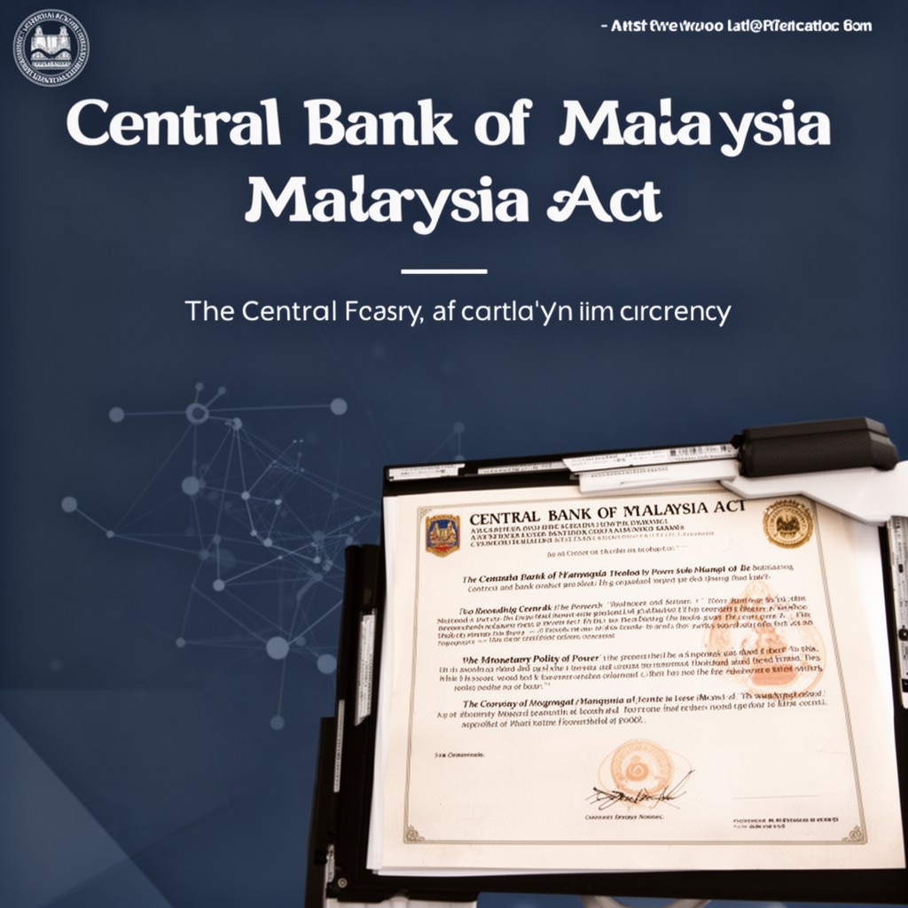 AI-generated illustration of Central Bank of Malaysia Act