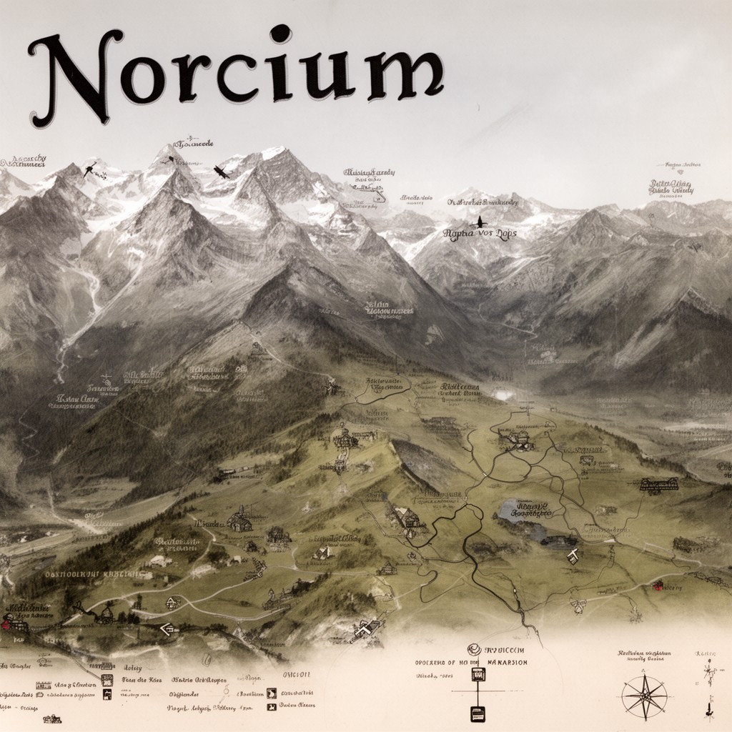 AI-generated illustration of Noricum