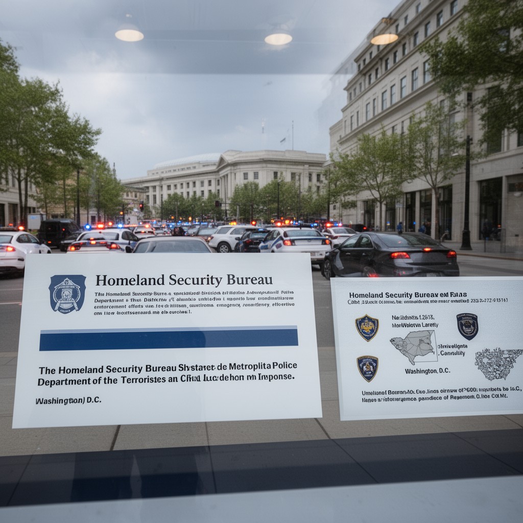 AI-generated illustration of Homeland Security Bureau