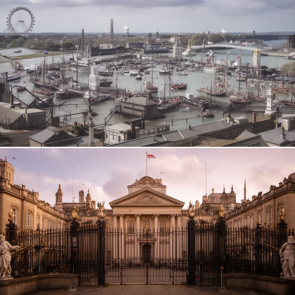 AI-generated illustration of Royal Borough of Greenwich