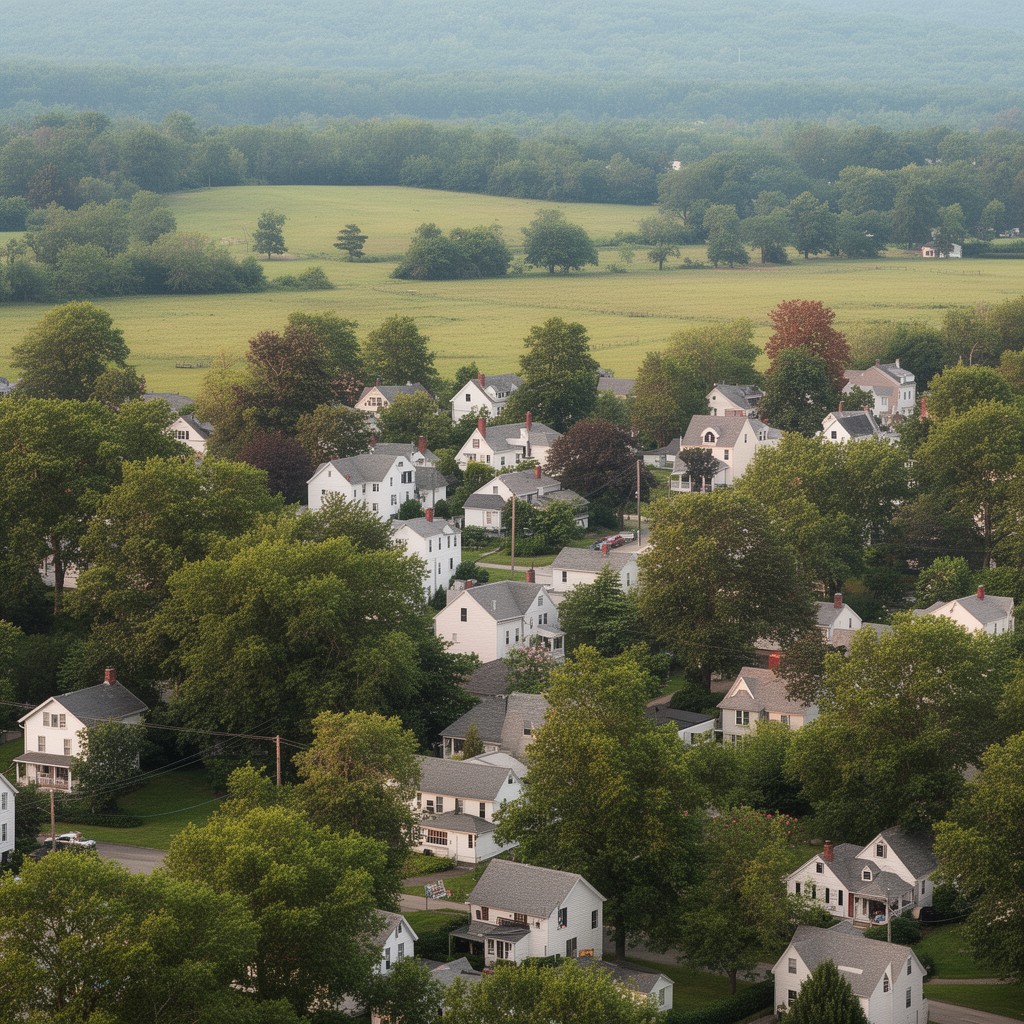 AI-generated illustration of Town of North Salem, New York