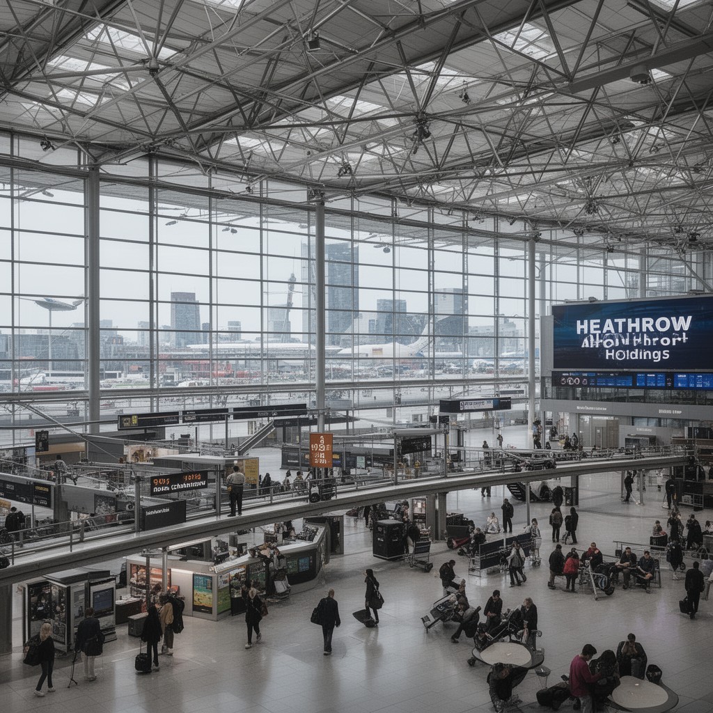 AI-generated illustration of Heathrow Airport Holdings