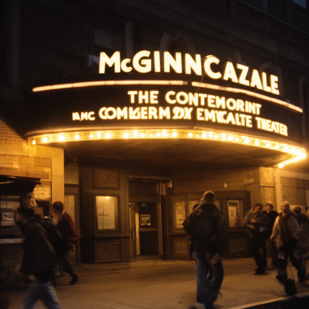 AI-generated illustration of McGinn/Cazale Theater