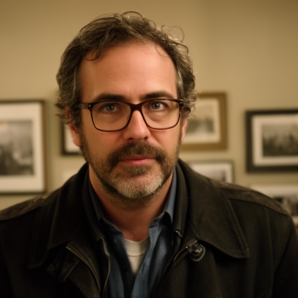 AI-generated illustration of Kenneth Lonergan