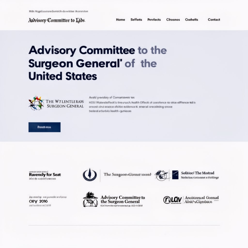 AI-generated illustration of Advisory Committee to the Surgeon General of the United States