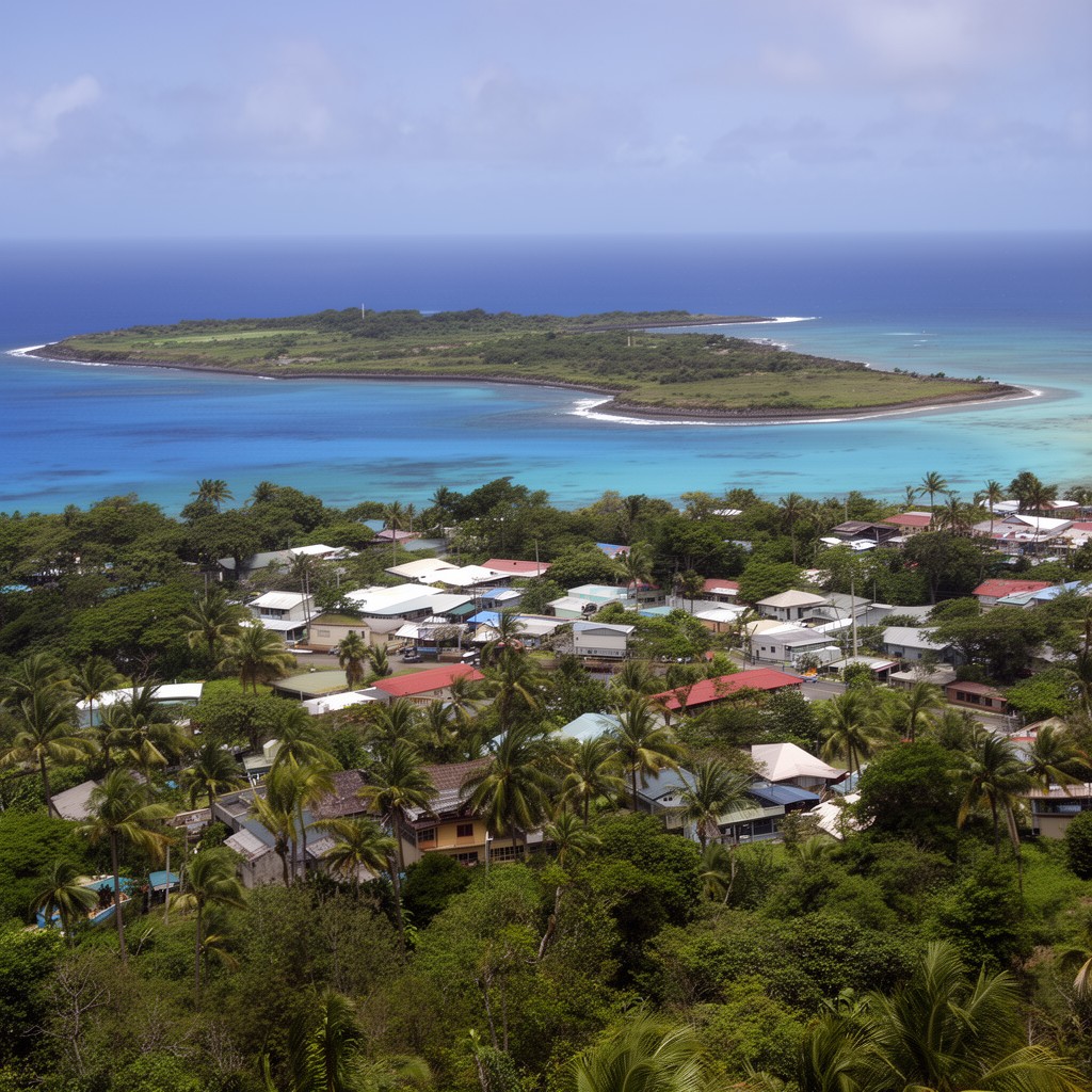 AI-generated illustration of Niue
