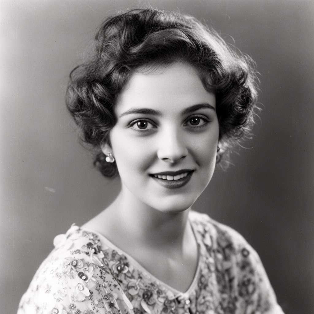 AI-generated illustration of Lita Grey