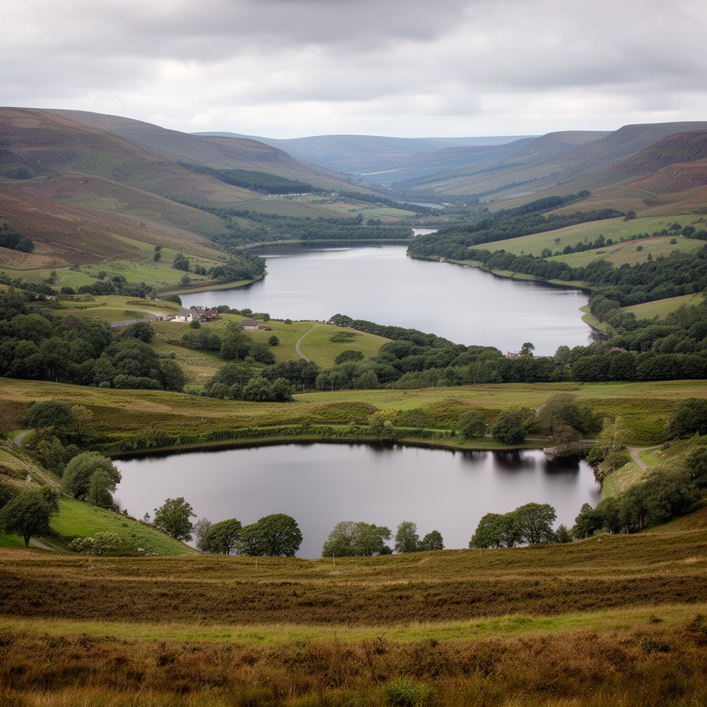 AI-generated illustration of Chew Reservoir