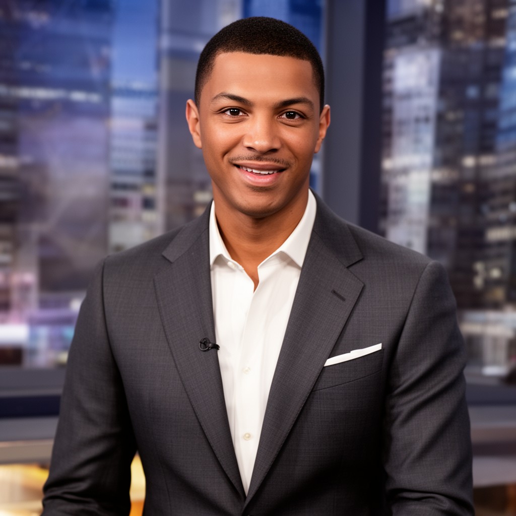 AI-generated illustration of T. J. Holmes