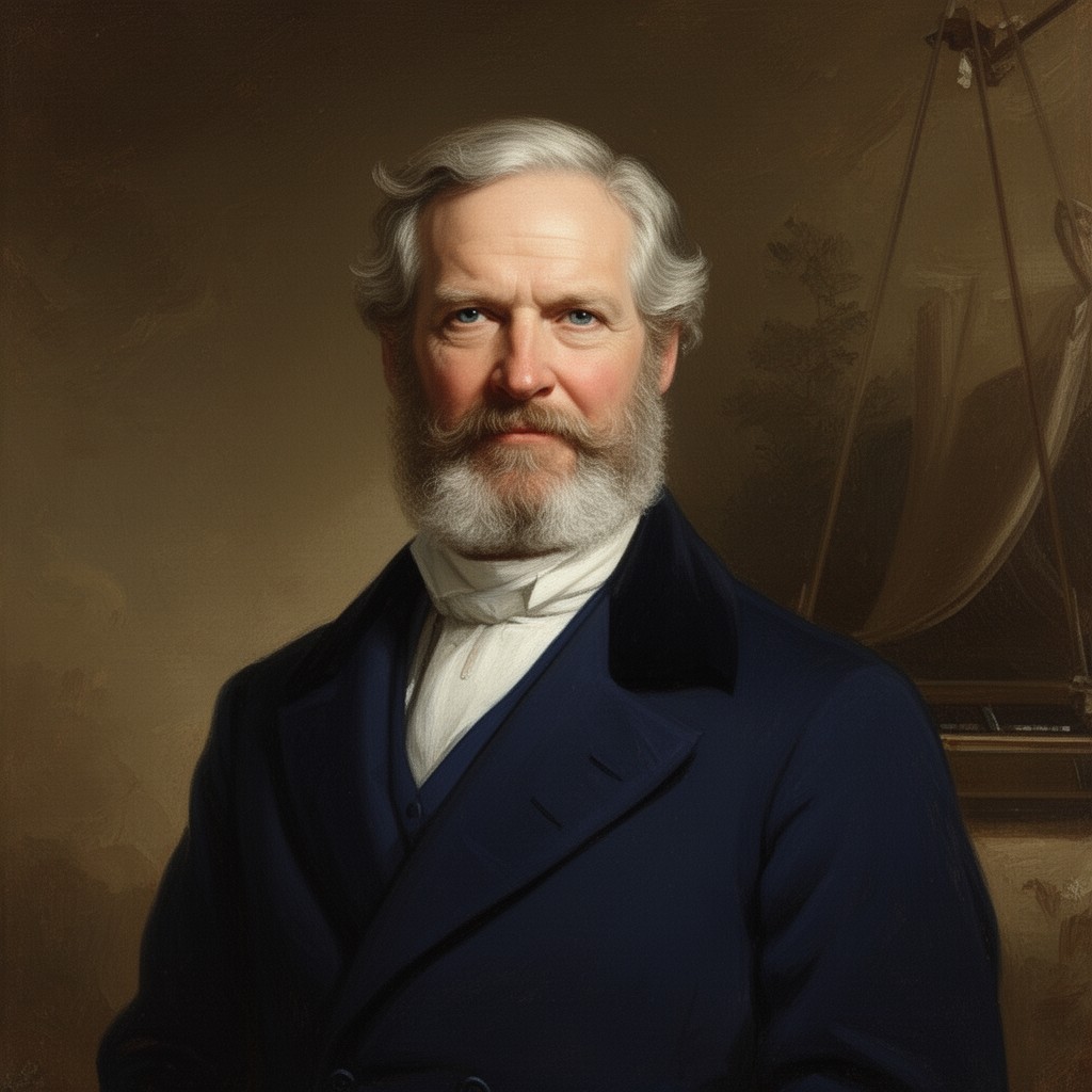 AI-generated illustration of Sir George Warrender