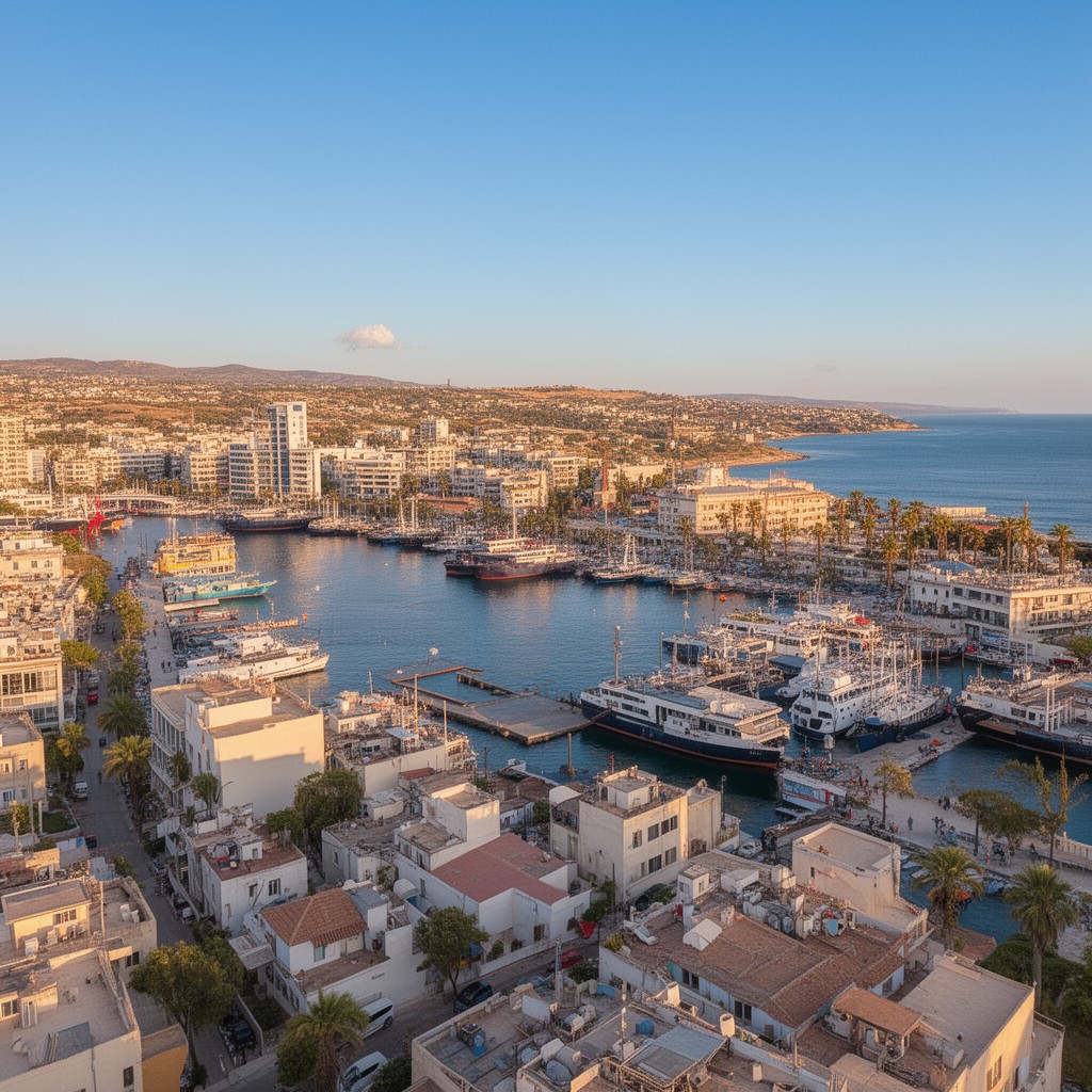 AI-generated illustration of Limassol